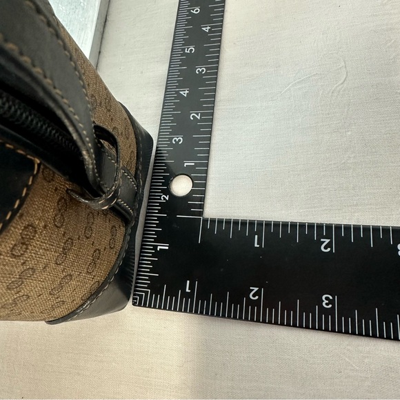 Authentic Vintage Gucci micro GG Black and Brown Crossbody Bag - Picture 4 of 15
